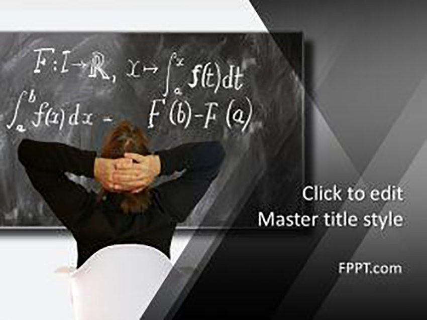 24 Free Math PowerPoint PPT Templates Background For 2022